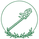 Hedge trimmer power-tool icon